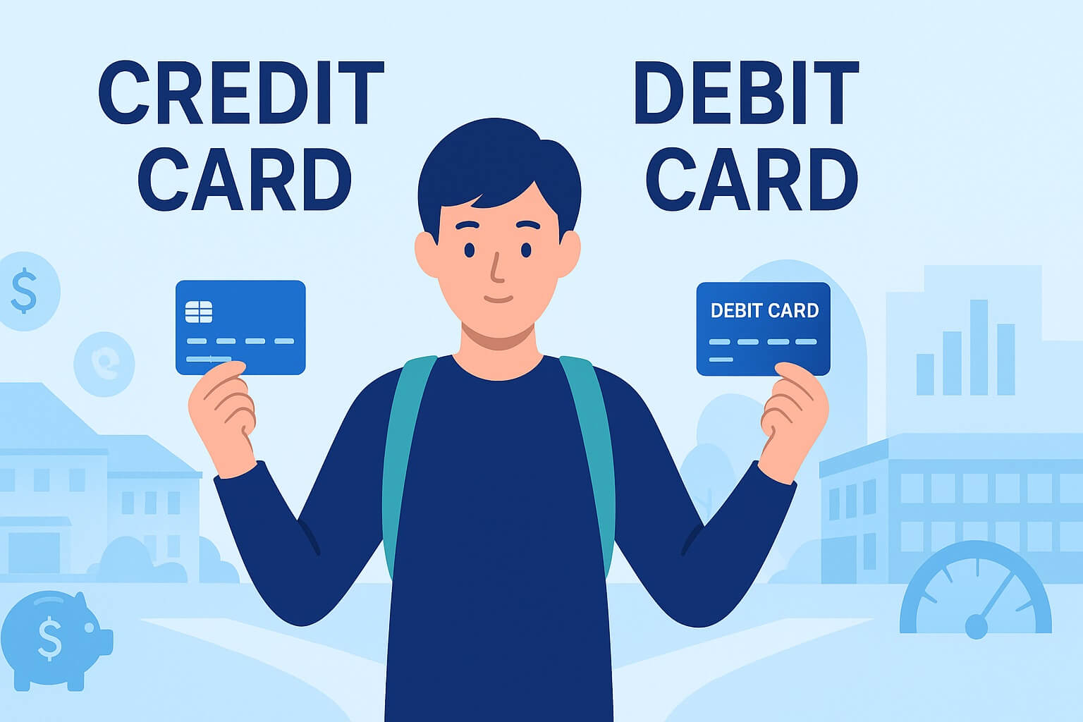 Credit Cards vs Debit Cards for Students: Which One Should You Use?