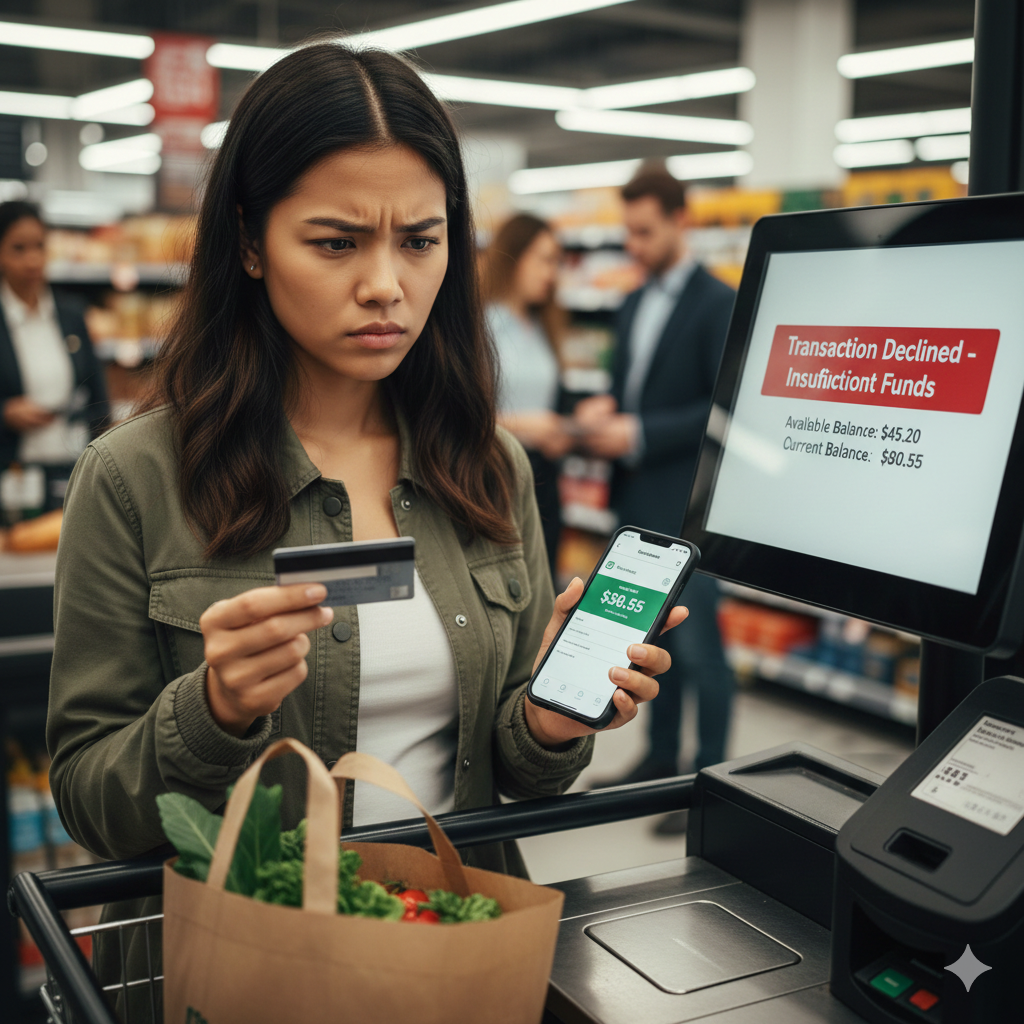 Learn why your debit card is declining even with a balance. Fixes for Available vs Current balance issues, daily limits, and app freezes.